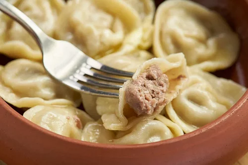 Пельмени с кабаном и косулей