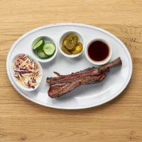 Говяжье ребро с соусом BBQ