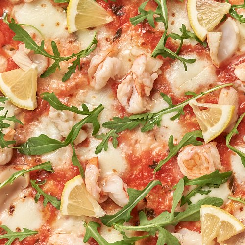 С морепродуктами