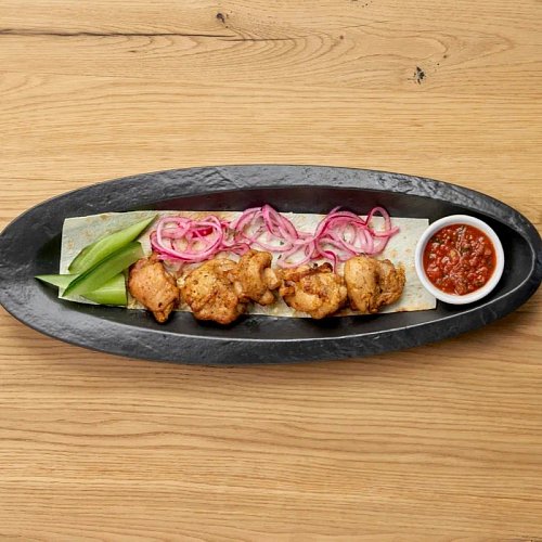 Шашлык из куриного бедра