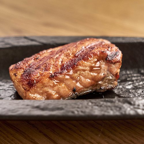 Стейк из лосося