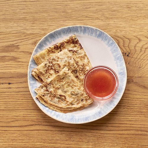 Блинчики с топпингом на выбор