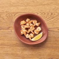 Креветки жареные с чесноком и тимьяном