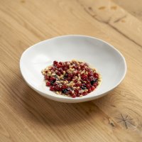 Таёжный десерт из диких ягод с медом или со сгущенкой