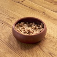 Каша перловая с зельцем