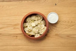 Пельмени с рыбой