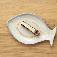 Фундучное финансье с ганашом и карамельным кремю