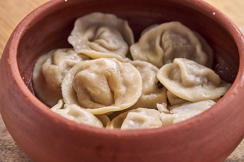 Пельмени с кабаном и косулей