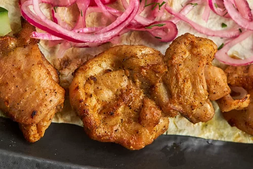 Шашлык из куриного бедра