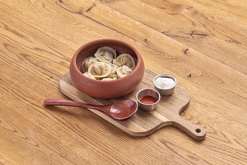 Пельмени с кабаном и косулей