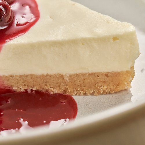 Чизкейк из брынзы с вишней
