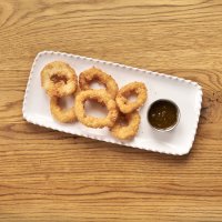 Хрустящие кольца кальмара