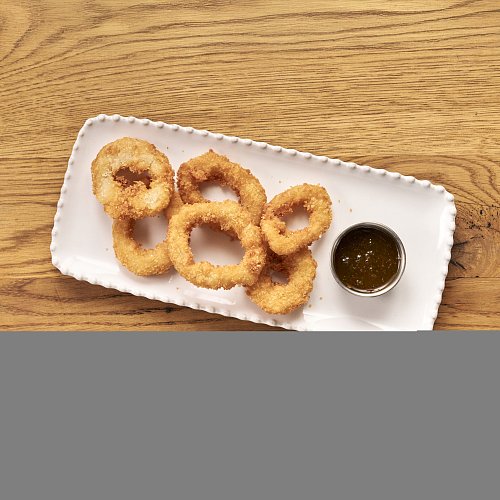 Хрустящие кольца кальмара