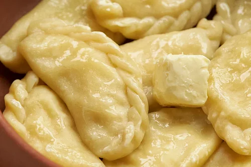 Вареники с творогом