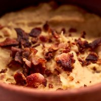 Каша гороховая с беконом