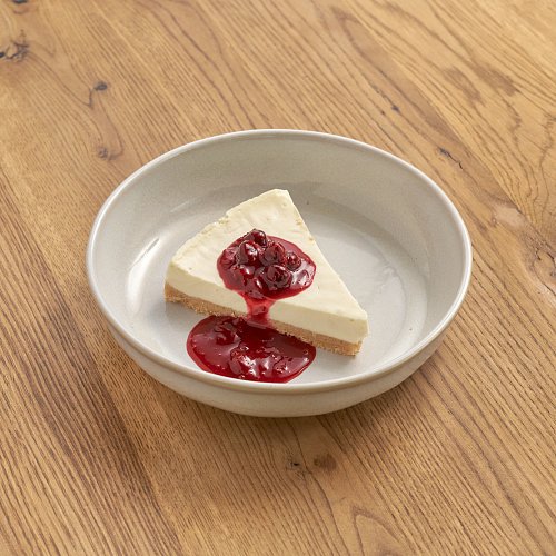 Чизкейк из брынзы с вишней