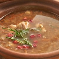 Щи суточные со свининой