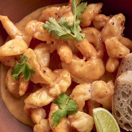 Креветки «том ям»