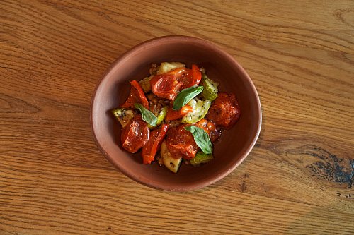 Салат из чечевицы