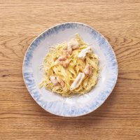 Фетучини с морепродуктами в сливочном соусом