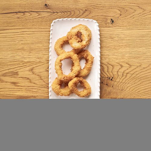 Хрустящие кольца кальмара