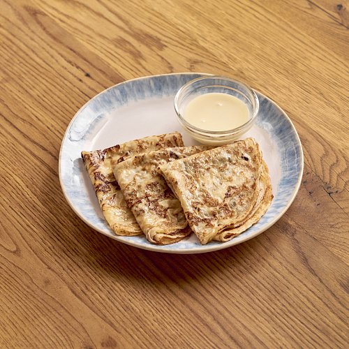 Блинчики с топпингом на выбор