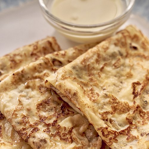 Блинчики с топпингом на выбор