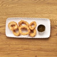 Хрустящие кольца кальмара