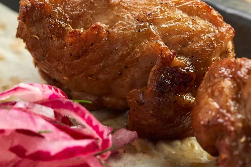 Шашлык из свиной шеи