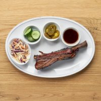 Говяжье ребро с соусом BBQ