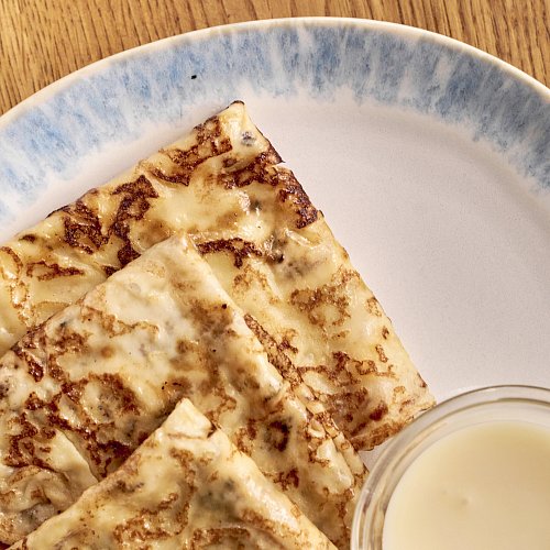 Блинчики с топпингом на выбор