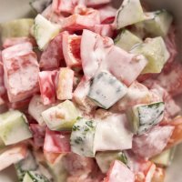 Салат «Ералаш» с заправкой на выбор