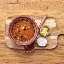 Солянка мясная с копчёностями