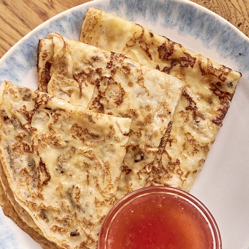 Блинчики с топпингом на выбор