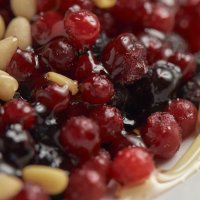 Таёжный десерт из диких ягод с медом или со сгущенкой