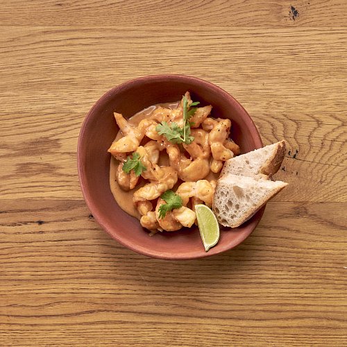 Креветки «том ям»