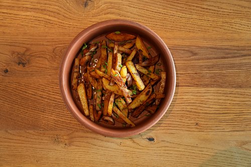 Жареная картошка с грибами