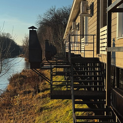 Таунхаус Премиум двухкомнатный с видом на реку