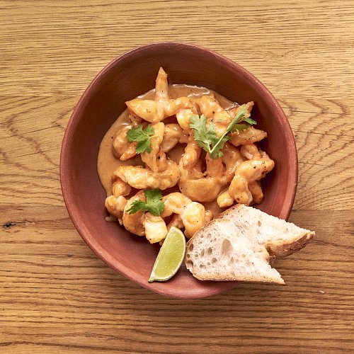 Креветки «том ям»