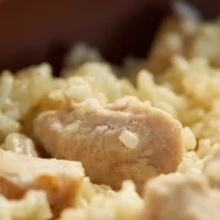 Каша рисовая с индейкой