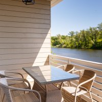 Таунхаус Премиум двухкомнатный с видом на реку