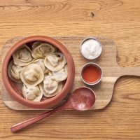 Пельмени с кабаном и косулей