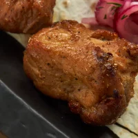 Шашлык из свиной шеи