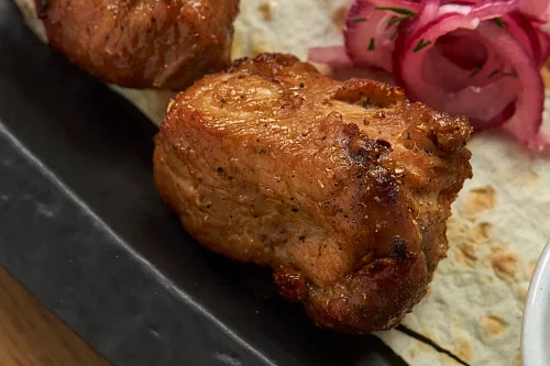 Шашлык из свиной шеи