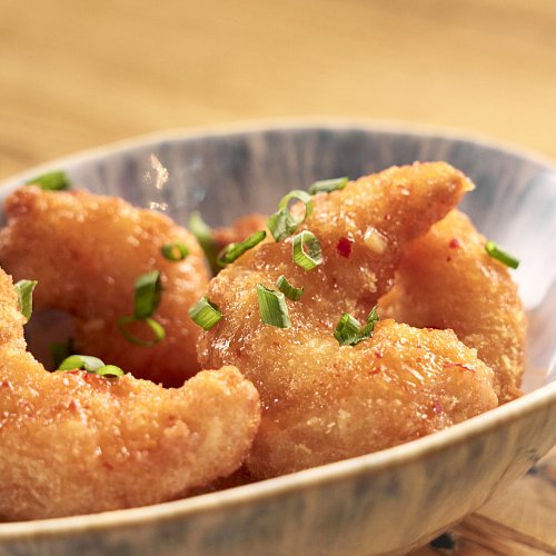 Попкорн из креветок