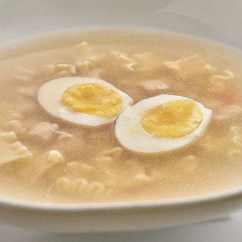 Лёгкий куриный суп с куриной грудкой